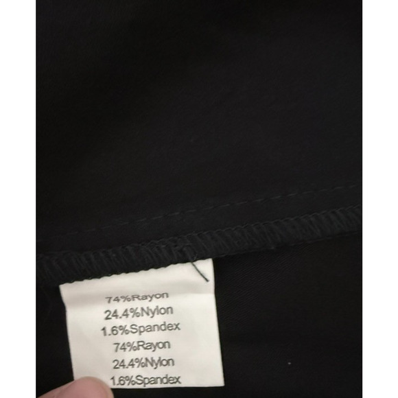 Women XL Victorian Lace Maxi Skirt Hi-Waist Ruffle Renaissance Witch Whimsy Goth - Picture 8 of 9